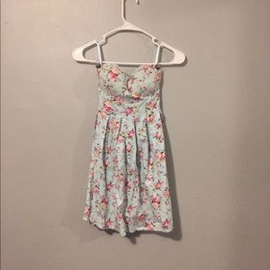 Rue 21 Strapless Floral Sundress